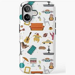 Friends TV Show Icons iPhone Tough Case