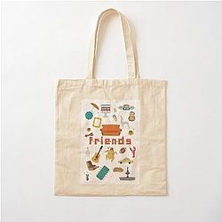 Friends TV Show Icon Cotton Tote Bag