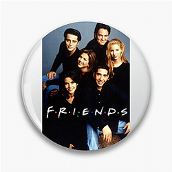 Friends Tv Show Merch For Fans Friends Tv Show Pins
