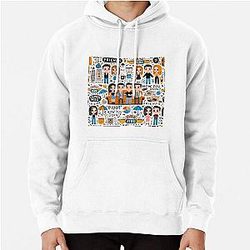 Friends TV Show Iconic Moments Pullover Hoodie