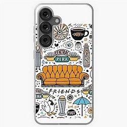 Friends TV Show Doodle Collage Central Perk Vibes Phone Case