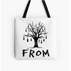 From TV Show Bottle Tree All Over Print Tote Bag