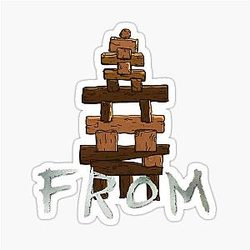 Children's game From TV show Sticker