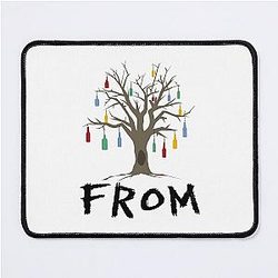 From Colorful Bottle Tree Mouse Pad