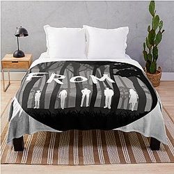 From TV Show: White Monsters in the Woods Ang Kahkooey Throw Blanket