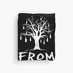 From Bottle Tree Anghkooey White Duvet Cover