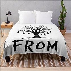 From Anghkooey Bottle Tree Throw Blanket