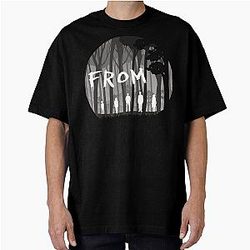 From White Monsters in the Woods Oversized T-Shirt
