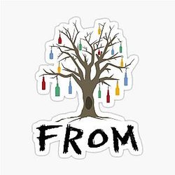 From TV Show Colorful Bottle Anghkooey Sticker