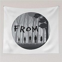 From TV show 'Monsters in the Woods' Anghkooey Tapestry