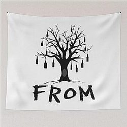 From Andy Griffith Show Bottle Tree Anghkooey Tapestry