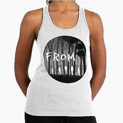 From TV Show White Monster Anghkooey Racerback Tank Top