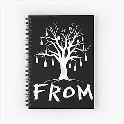 From TV Show (Bottle Tree) Anghkooey White Notebook