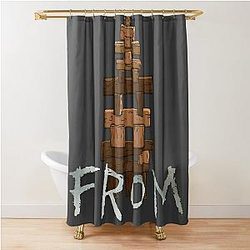 Children's Game From Tv Shower Curtain