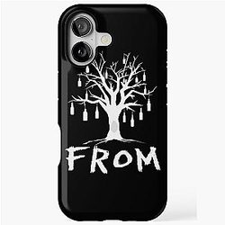 From Bottle Tree Anghkooey White iPhone Tough Case