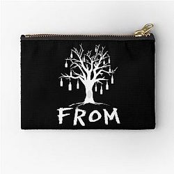From the TV Show Bottle Tree White Zipper Pouch