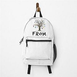 From TV Show Colorful Tree Backpack Anghkooey