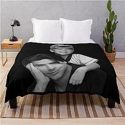 Uncle Jesse and Michelle Full House Throw Blanket