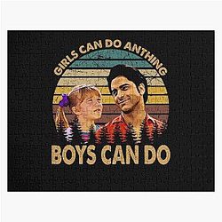 Girls Can Do Anything Boys Can Do - Full House TV Series Jigsaw Puzzle