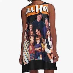 Full House Cast A Line Dress