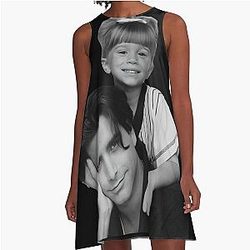Uncle Jesse and Michelle Full House A-Line Dress