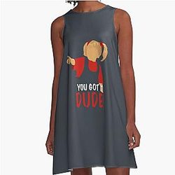 Full House You Got It A-Line Dress