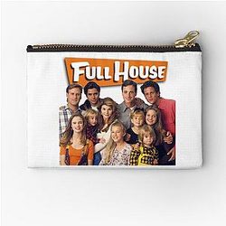 Full house zipper pouch