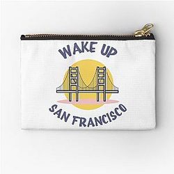Full House Wake Up San Francisco Zipper Pouch