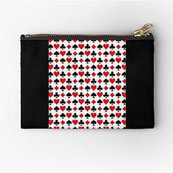 Full House Spades Zipper Pouch