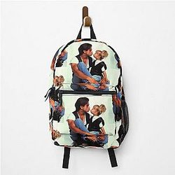 Full House Uncle Jesse Michelle Funny Kiss Backpack