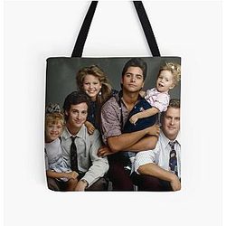Full House Drama Funny All Over Print Tote Bag