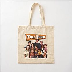 Full House Cast Cotton Tote Bag