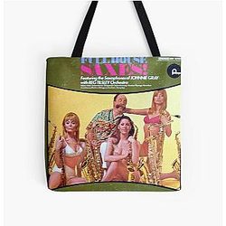 Full House Sax All Over Print Tote Bag