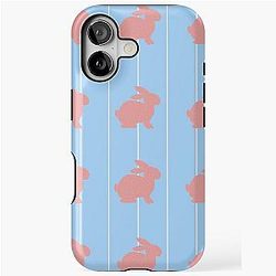 Full House Bunny Wallpaper iPhone Tough Case