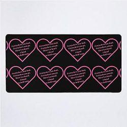 Full House Theme Desk Mat