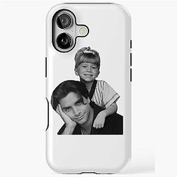 Uncle Jesse and Michelle Full House iPhone Case