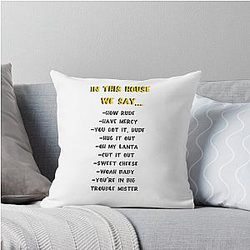 Full House Throw Pillow