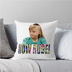 FULL HOUSE Throw Pillow