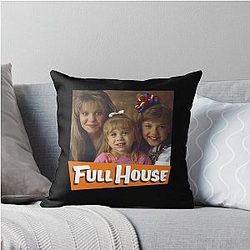 Tanner Sisters Full House Throw Pillow