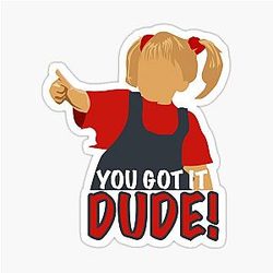 Full House You Got It Sticker
