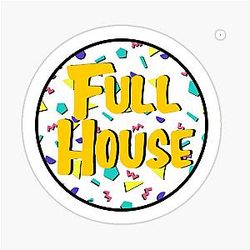 Full House Sticker