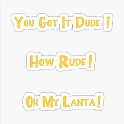 Full House Quotes Sticker Pack of 3 DJ Michelle
