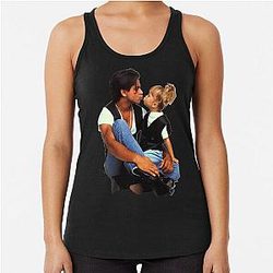 Uncle Jesse Michelle Tanner Kiss Full House Racerback Tank Top