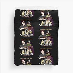 Full House on Haunted Hill Duvet Cover