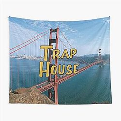 Full House Trap Tapestry