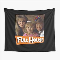 Tanner Sisters Full House Tapestry