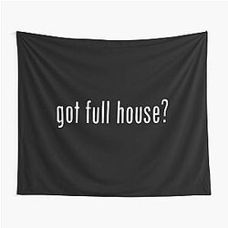 Got Full House Casino Poker Player Gambling Texas Hold Em Tapestry