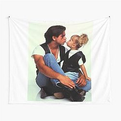 Full House Uncle Jesse Kiss Tapestry