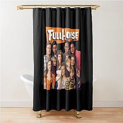 Full House Classic Shower Curtain