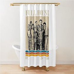 Retro Full House Shower Curtain